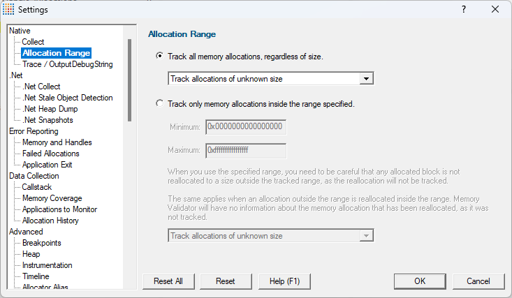 allocation-range-settings