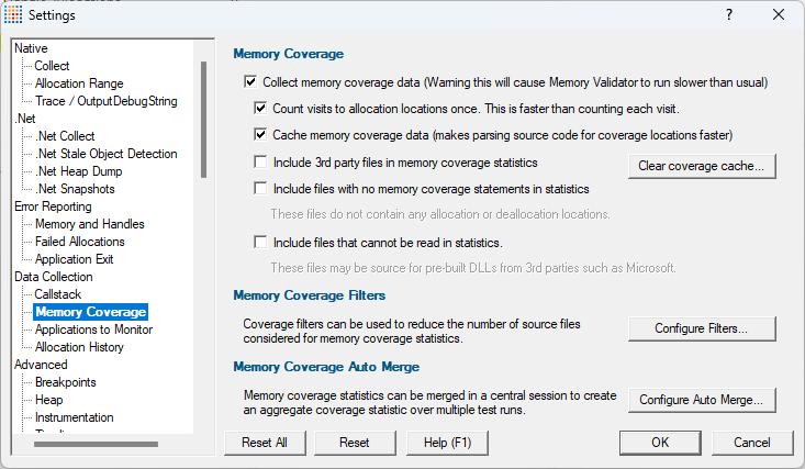memory-coverage-settings