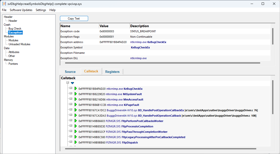 kernel-dump-exception