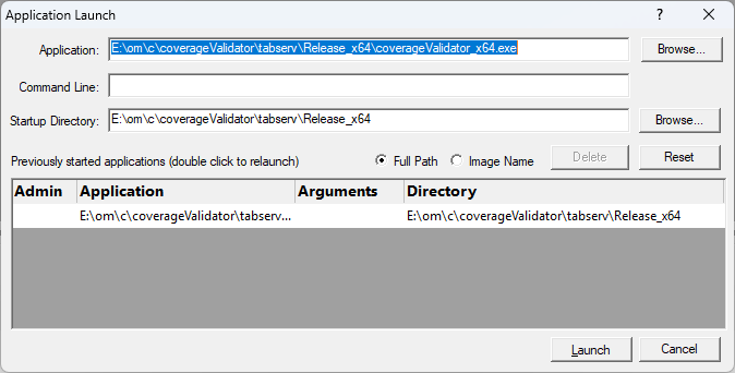 launchProcessDialog