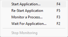 startApplicationMenu