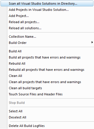 Menu-Projects