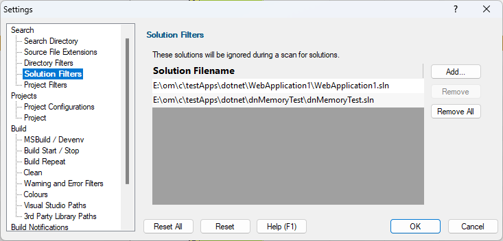 Settings-SolutionFilters